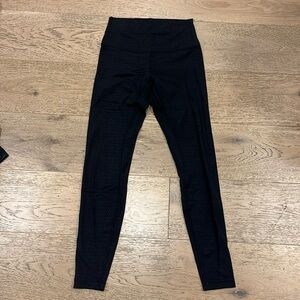 Lululemon black printed leggings